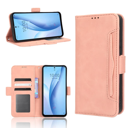 Skin Feel Calf Texture Card Slots Leather Phone Case, For Sharp Rouvo V, For Xiaomi Poco X5 5G / Redmi Note 12 5G, For OnePlus 11 5G, For ZTE Libero 5G III