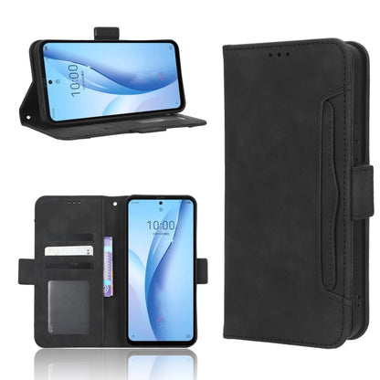 Skin Feel Calf Texture Card Slots Leather Phone Case, For Sharp Rouvo V, For Xiaomi Poco X5 5G / Redmi Note 12 5G, For OnePlus 11 5G, For ZTE Libero 5G III