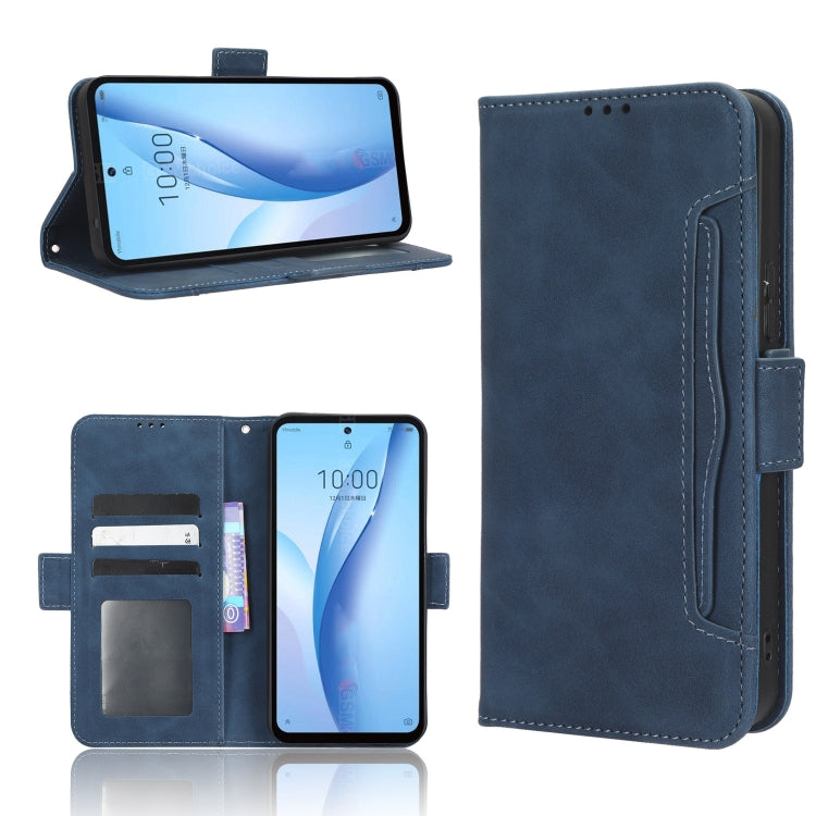 Skin Feel Calf Texture Card Slots Leather Phone Case, For Sharp Rouvo V, For Xiaomi Poco X5 5G / Redmi Note 12 5G, For OnePlus 11 5G, For ZTE Libero 5G III