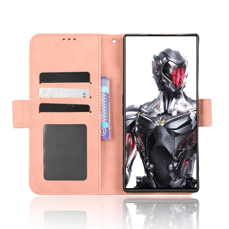 Skin Feel Calf Texture Card Slots Leather Phone Case, For ZTE nubia Red Magic 8 Pro / 8 Pro+, For ZTE nubia Z50