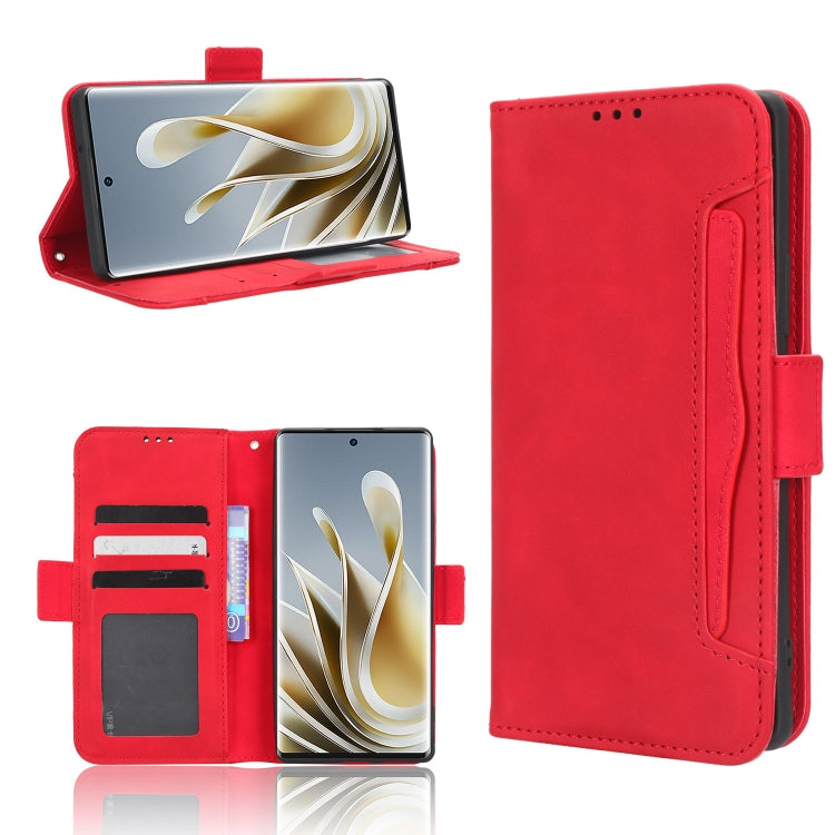 Skin Feel Calf Texture Card Slots Leather Phone Case, For ZTE nubia Red Magic 8 Pro / 8 Pro+, For ZTE nubia Z50