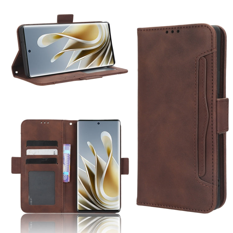 Skin Feel Calf Texture Card Slots Leather Phone Case, For ZTE nubia Red Magic 8 Pro / 8 Pro+, For ZTE nubia Z50