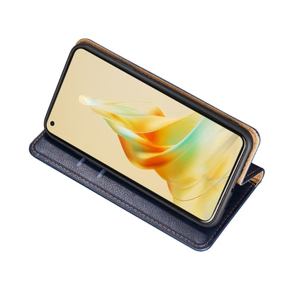 Gloss Oil Solid Color Magnetic Leather Phone Case, For Honor X9a 5G