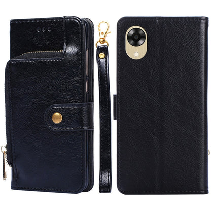 Zipper Bag Leather Phone Case, For Motorola Moto E13 4G, For OPPO A17k, For OPPO Reno8 T 4G, For Xiaomi Poco X5 Pro / Redmi Note 12 Pro Speed, For Honor X9a 5G