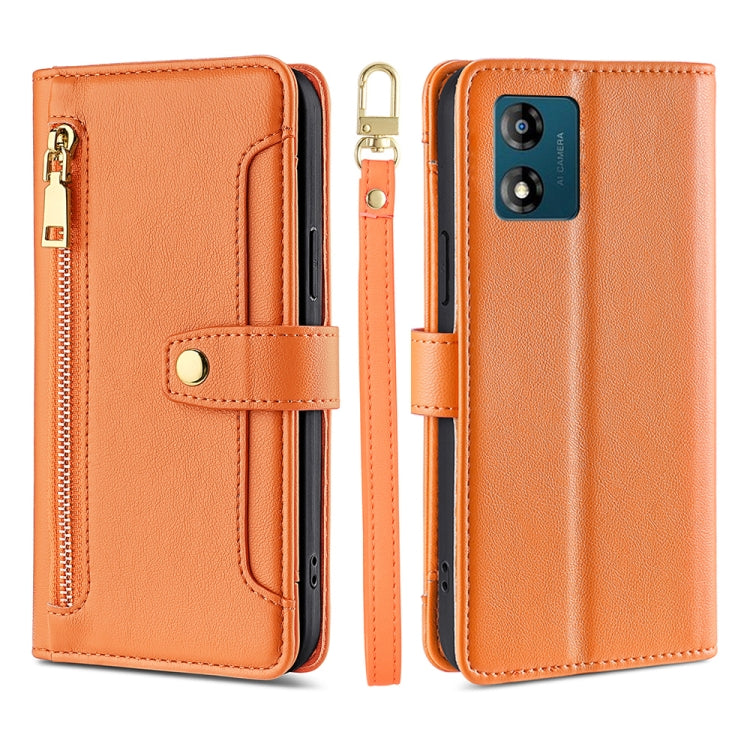 Sheep Texture Cross-body Zipper Wallet Leather Phone Case, For Motorola Moto E13 4G, For OPPO A17k, For OPPO Reno8 T 4G, For Xiaomi Poco X5 Pro / Redmi Note 12 Pro Speed