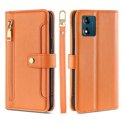 Sheep Texture Cross-body Zipper Wallet Leather Phone Case, For Motorola Moto E13 4G, For OPPO A17k, For OPPO Reno8 T 4G, For Xiaomi Poco X5 Pro / Redmi Note 12 Pro Speed
