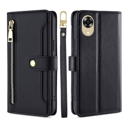 Sheep Texture Cross-body Zipper Wallet Leather Phone Case, For Motorola Moto E13 4G, For OPPO A17k, For OPPO Reno8 T 4G, For Xiaomi Poco X5 Pro / Redmi Note 12 Pro Speed