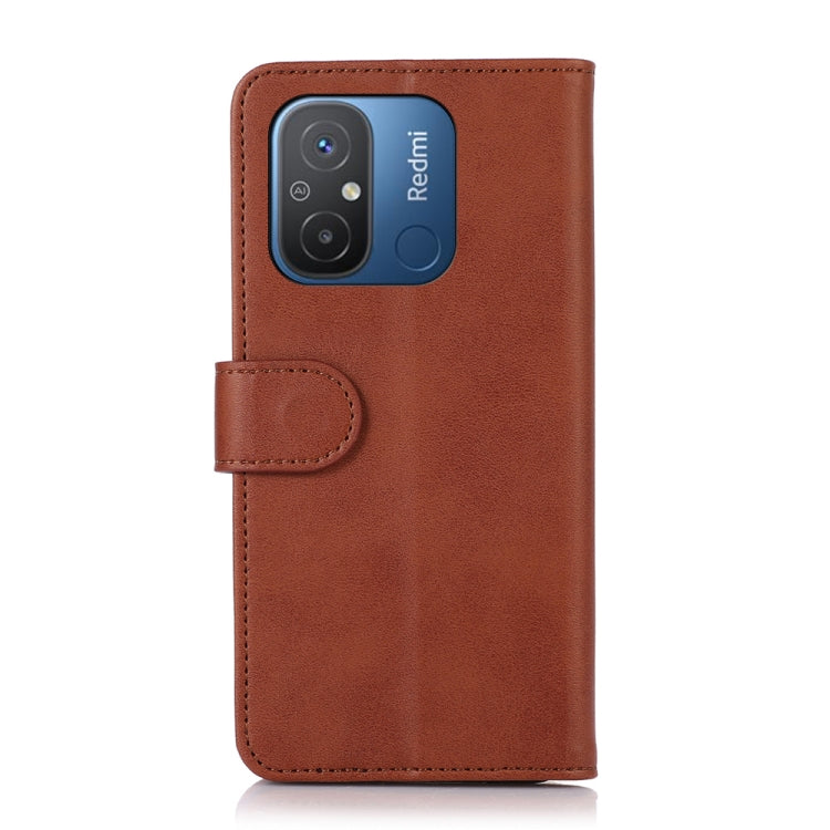 Cow Texture Leather Phone Case, For Xiaomi Redmi 12C/11A, For OnePlus Ace 2