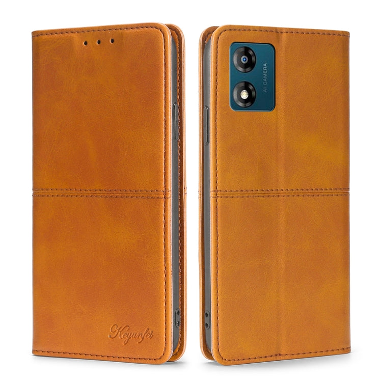 Cow Texture Magnetic Horizontal Flip Leather Phone Case, For Motorola Moto E13 4G, For OPPO A17k, For OPPO Reno8 T 4G, For Xiaomi Poco X5 Pro / Redmi Note 12 Pro Speed