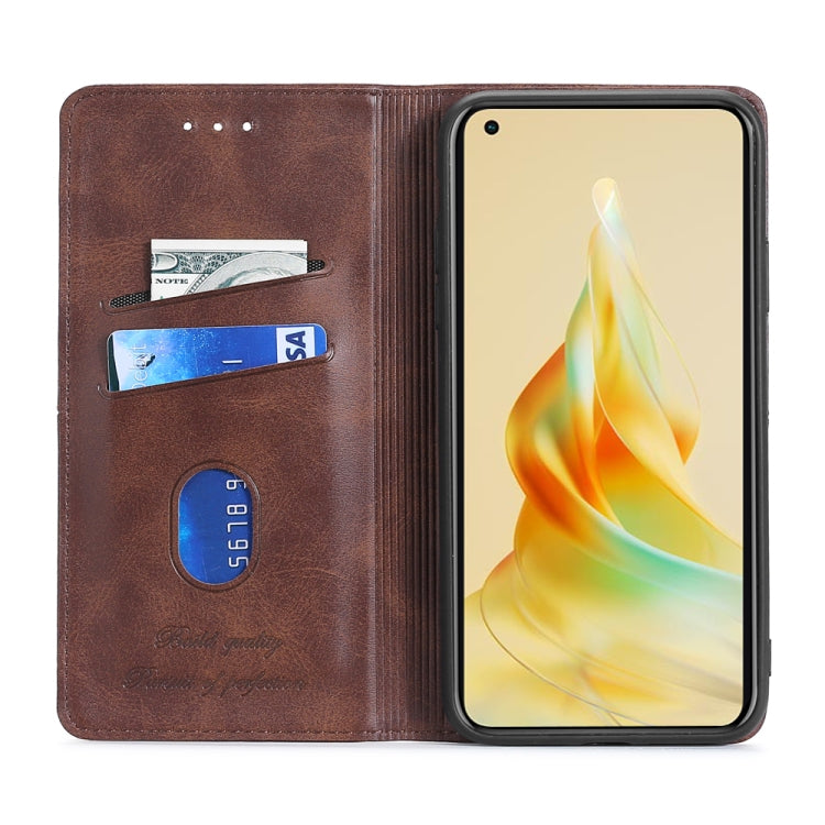 Cow Texture Magnetic Horizontal Flip Leather Phone Case, For Motorola Moto E13 4G, For OPPO A17k, For OPPO Reno8 T 4G, For Xiaomi Poco X5 Pro / Redmi Note 12 Pro Speed
