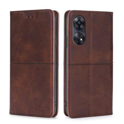 Cow Texture Magnetic Horizontal Flip Leather Phone Case, For Motorola Moto E13 4G, For OPPO A17k, For OPPO Reno8 T 4G, For Xiaomi Poco X5 Pro / Redmi Note 12 Pro Speed
