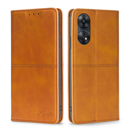 Cow Texture Magnetic Horizontal Flip Leather Phone Case, For Motorola Moto E13 4G, For OPPO A17k, For OPPO Reno8 T 4G, For Xiaomi Poco X5 Pro / Redmi Note 12 Pro Speed