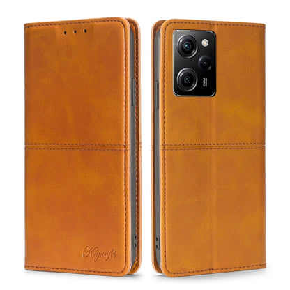 Cow Texture Magnetic Horizontal Flip Leather Phone Case, For Motorola Moto E13 4G, For OPPO A17k, For OPPO Reno8 T 4G, For Xiaomi Poco X5 Pro / Redmi Note 12 Pro Speed