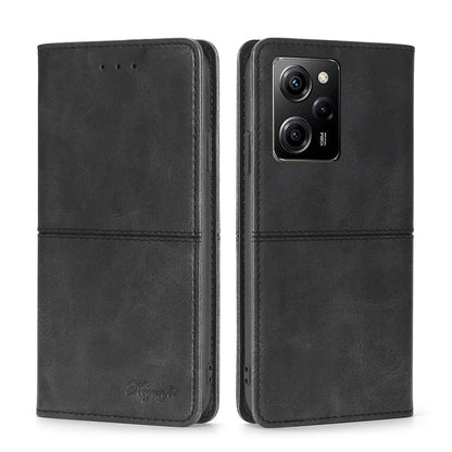 Cow Texture Magnetic Horizontal Flip Leather Phone Case, For Motorola Moto E13 4G, For OPPO A17k, For OPPO Reno8 T 4G, For Xiaomi Poco X5 Pro / Redmi Note 12 Pro Speed