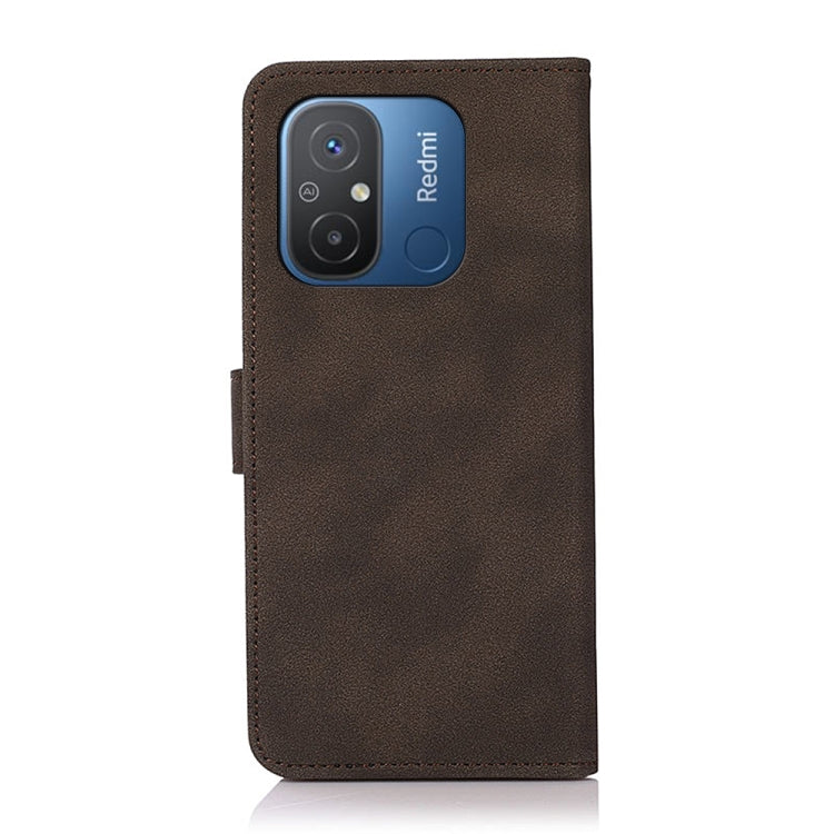 KHAZNEH Matte Texture Leather Phone Case, For Xiaomi Redmi 12C/11A, For OnePlus Ace 2