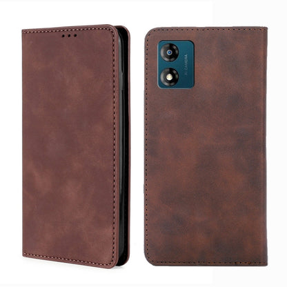 Skin Feel Magnetic Horizontal Flip Leather Phone Case, For Motorola Moto E13 4G, For OPPO A17k, For OPPO Reno8 T 4G, For Xiaomi Poco X5 Pro / Redmi Note 12 Pro Speed