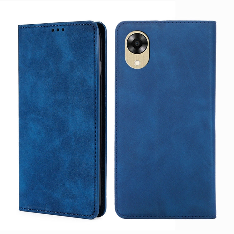 Skin Feel Magnetic Horizontal Flip Leather Phone Case, For Motorola Moto E13 4G, For OPPO A17k, For OPPO Reno8 T 4G, For Xiaomi Poco X5 Pro / Redmi Note 12 Pro Speed
