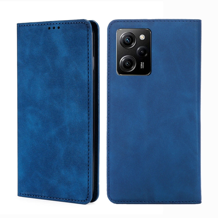 Skin Feel Magnetic Horizontal Flip Leather Phone Case, For Motorola Moto E13 4G, For OPPO A17k, For OPPO Reno8 T 4G, For Xiaomi Poco X5 Pro / Redmi Note 12 Pro Speed