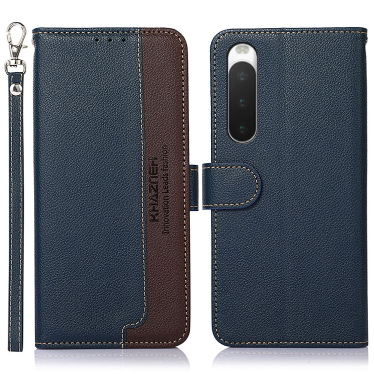 KHAZNEH Litchi Texture Leather RFID Phone Case, For OnePlus Ace 2 5G / 11R 5G, For Sony Xperia 1 V, For Sony Xperia 10 V, For Xiaomi Redmi 12C / Redmi 11A