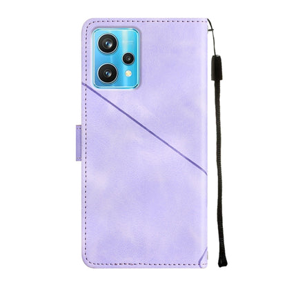 Skin-feel Embossed Leather Phone Case, For Realme 9 Pro 5G / OnePlus Nord CE 2 Lite 5G, For Realme 9 Pro+ 5G / 9 4G, For Realme 9i / OPPO A36 / A76, For Realme C12 / C15 / C25 / C25s
