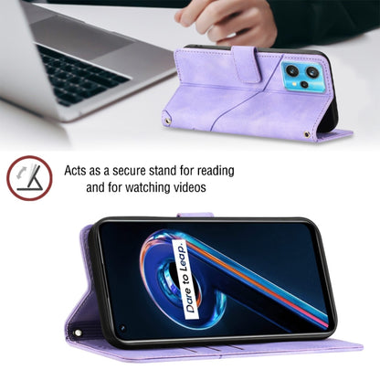 Skin-feel Embossed Leather Phone Case, For Realme 9 Pro 5G / OnePlus Nord CE 2 Lite 5G, For Realme 9 Pro+ 5G / 9 4G, For Realme 9i / OPPO A36 / A76, For Realme C12 / C15 / C25 / C25s