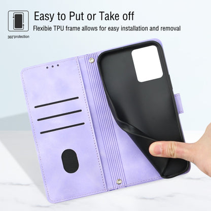 Skin-feel Embossed Leather Phone Case, For Realme 9 Pro 5G / OnePlus Nord CE 2 Lite 5G, For Realme 9 Pro+ 5G / 9 4G, For Realme 9i / OPPO A36 / A76, For Realme C12 / C15 / C25 / C25s