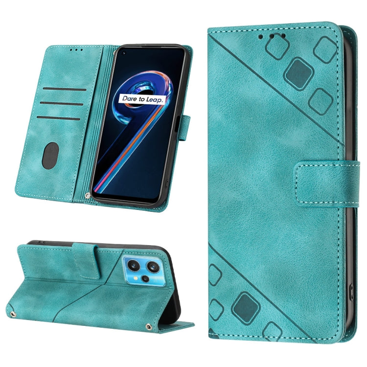 Skin-feel Embossed Leather Phone Case, For Realme 9 Pro 5G / OnePlus Nord CE 2 Lite 5G, For Realme 9 Pro+ 5G / 9 4G, For Realme 9i / OPPO A36 / A76, For Realme C12 / C15 / C25 / C25s