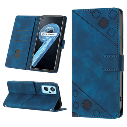 Skin-feel Embossed Leather Phone Case, For Realme 9 Pro 5G / OnePlus Nord CE 2 Lite 5G, For Realme 9 Pro+ 5G / 9 4G, For Realme 9i / OPPO A36 / A76, For Realme C12 / C15 / C25 / C25s