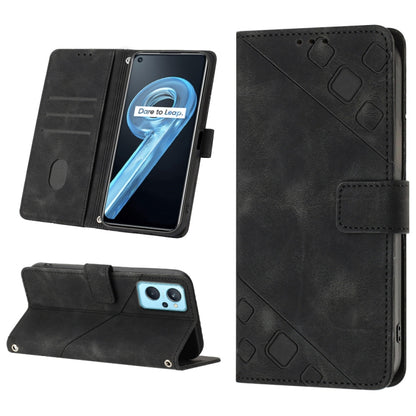 Skin-feel Embossed Leather Phone Case, For Realme 9 Pro 5G / OnePlus Nord CE 2 Lite 5G, For Realme 9 Pro+ 5G / 9 4G, For Realme 9i / OPPO A36 / A76, For Realme C12 / C15 / C25 / C25s