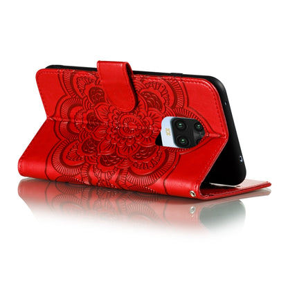 Mandala Embossing Pattern Horizontal Flip PU Leather Case with Holder & Card Slots & Walle & Lanyard, For Xiaomi Redmi Note 9S
