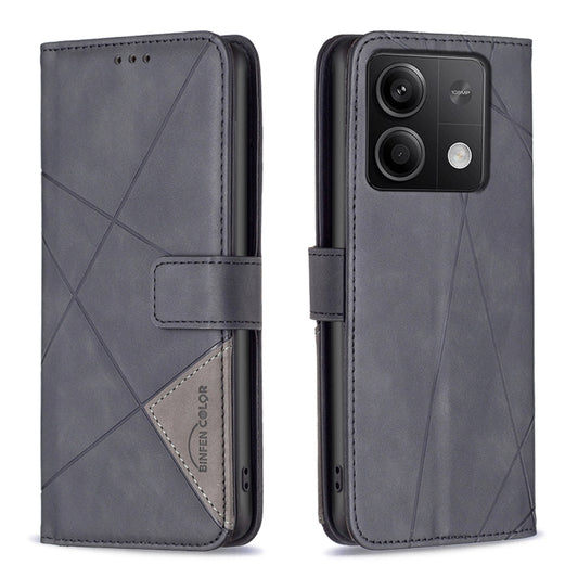 Magnetic Buckle Rhombus Texture Leather Phone Case, For Xiaomi Redmi Note 13 4G Global, For Xiaomi Redmi K70E, For Xiaomi Redmi Note 13, For Xiaomi Redmi 13C