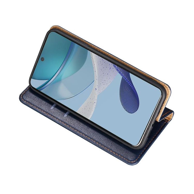 Gloss Oil Solid Color Magnetic Leather Phone Case, For Kyocera Android One S10, For OnePlus Ace 2/11R