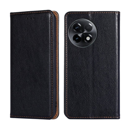Gloss Oil Solid Color Magnetic Leather Phone Case, For Kyocera Android One S10, For OnePlus Ace 2/11R