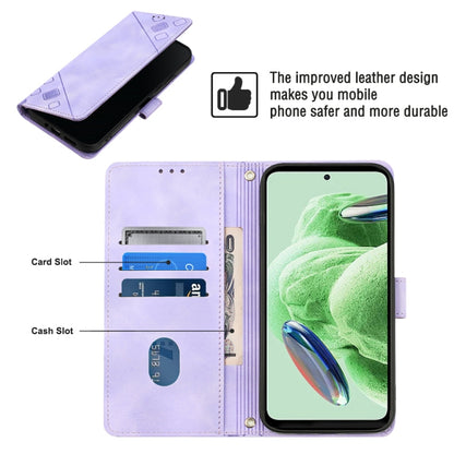 Skin-feel Embossed Leather Phone Case, For Xiaomi Redmi Note 12 Global, For Xiaomi Redmi 12C / 11A 4G, For Samsung Galaxy A04e / F04 / M04, For Samsung Galaxy A04 Core