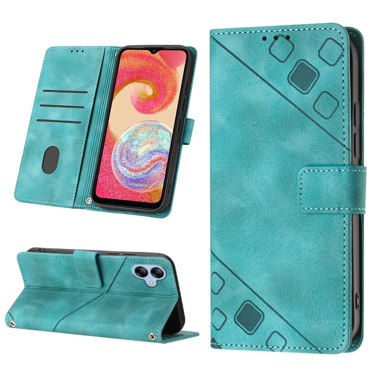 Skin-feel Embossed Leather Phone Case, For Xiaomi Redmi Note 12 Global, For Xiaomi Redmi 12C / 11A 4G, For Samsung Galaxy A04e / F04 / M04, For Samsung Galaxy A04 Core