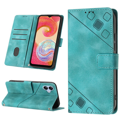 Skin-feel Embossed Leather Phone Case, For Xiaomi Redmi Note 12 Global, For Xiaomi Redmi 12C / 11A 4G, For Samsung Galaxy A04e / F04 / M04, For Samsung Galaxy A04 Core