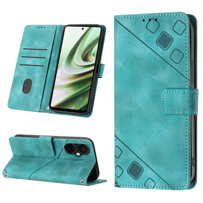 Skin-feel Embossed Leather Phone Case, For OnePlus 11, For OnePlus Nord CE 3 5G, For OnePlus Nord N20 5G, For OnePlus 10 Pro 5G