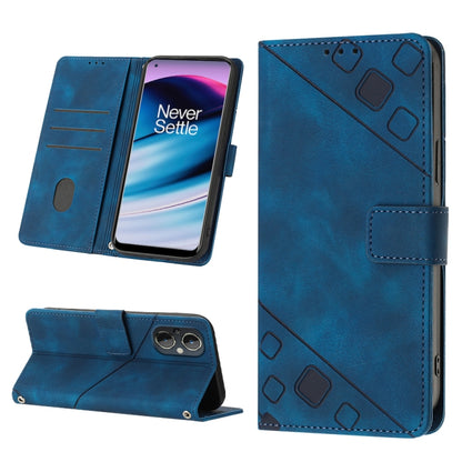 Skin-feel Embossed Leather Phone Case, For OnePlus 11, For OnePlus Nord CE 3 5G, For OnePlus Nord N20 5G, For OnePlus 10 Pro 5G