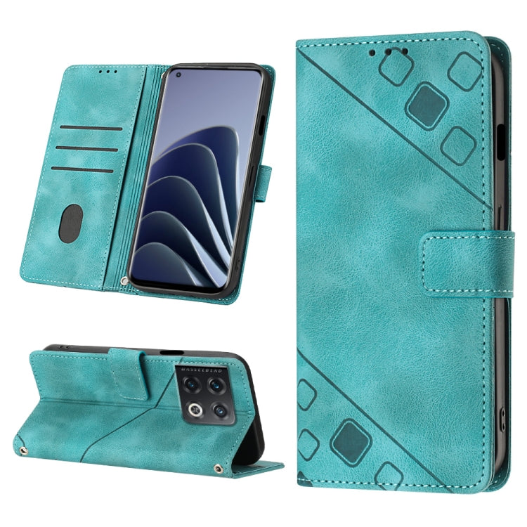 Skin-feel Embossed Leather Phone Case, For OnePlus 11, For OnePlus Nord CE 3 5G, For OnePlus Nord N20 5G, For OnePlus 10 Pro 5G