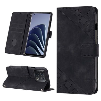 Skin-feel Embossed Leather Phone Case, For OnePlus 11, For OnePlus Nord CE 3 5G, For OnePlus Nord N20 5G, For OnePlus 10 Pro 5G