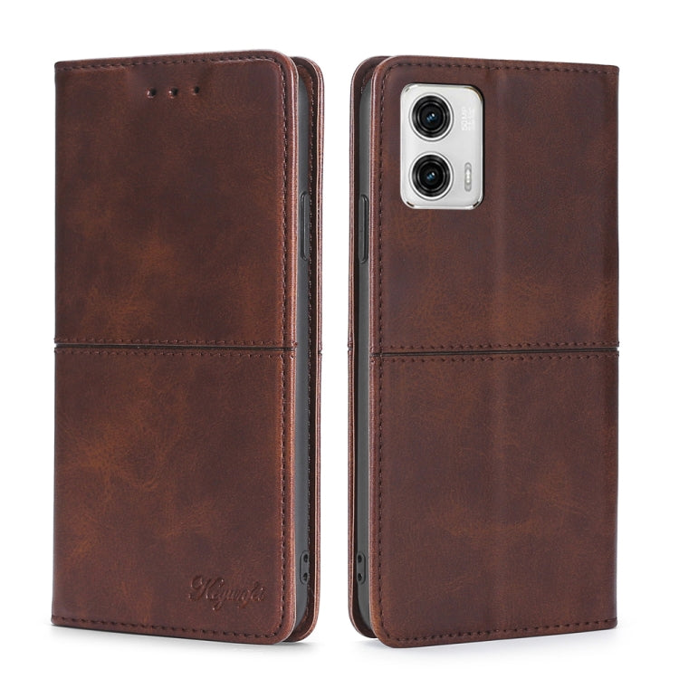 Cow Texture Magnetic Horizontal Flip Leather Phone Case, For Motorola Moto G53 5G/G13 4G/G23 4G, For Motorola Moto G73 5G, For OPPO Reno8 T 5G/A1 Pro 5G, For Xiaomi Redmi 12C 4G