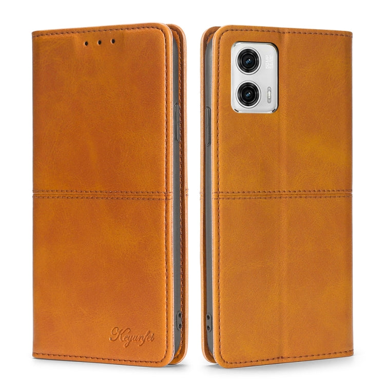 Cow Texture Magnetic Horizontal Flip Leather Phone Case, For Motorola Moto G53 5G/G13 4G/G23 4G, For Motorola Moto G73 5G, For OPPO Reno8 T 5G/A1 Pro 5G, For Xiaomi Redmi 12C 4G