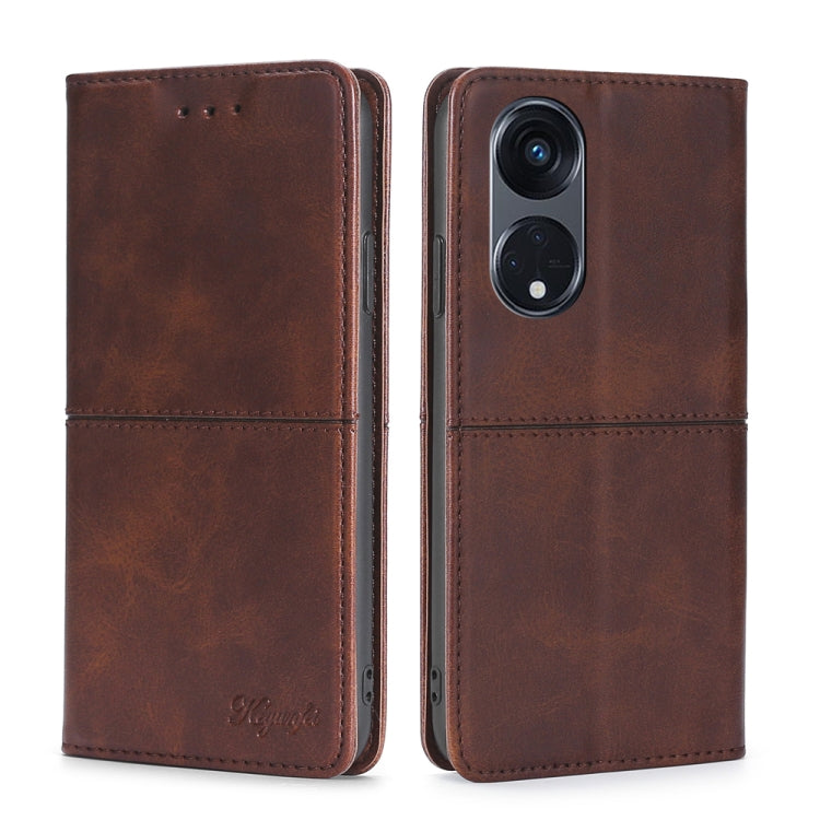 Cow Texture Magnetic Horizontal Flip Leather Phone Case, For Motorola Moto G53 5G/G13 4G/G23 4G, For Motorola Moto G73 5G, For OPPO Reno8 T 5G/A1 Pro 5G, For Xiaomi Redmi 12C 4G