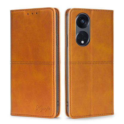 Cow Texture Magnetic Horizontal Flip Leather Phone Case, For Motorola Moto G53 5G/G13 4G/G23 4G, For Motorola Moto G73 5G, For OPPO Reno8 T 5G/A1 Pro 5G, For Xiaomi Redmi 12C 4G