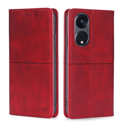 Cow Texture Magnetic Horizontal Flip Leather Phone Case, For Motorola Moto G53 5G/G13 4G/G23 4G, For Motorola Moto G73 5G, For OPPO Reno8 T 5G/A1 Pro 5G, For Xiaomi Redmi 12C 4G