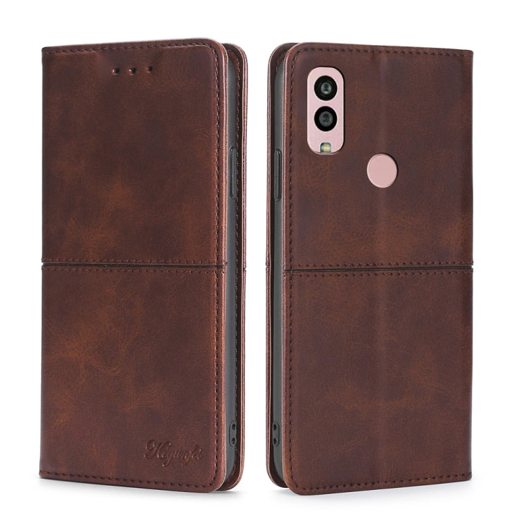 Cow Texture Magnetic Horizontal Flip Leather Phone Case, For Kyocera Android One S10, For OnePlus Ace 2/11R