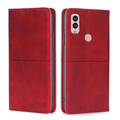 Cow Texture Magnetic Horizontal Flip Leather Phone Case, For Kyocera Android One S10, For OnePlus Ace 2/11R