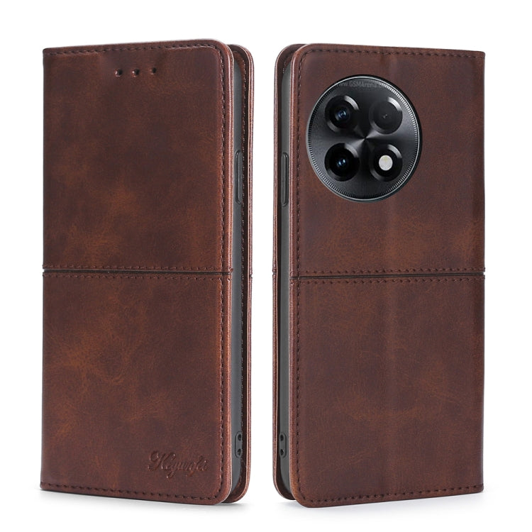 Cow Texture Magnetic Horizontal Flip Leather Phone Case, For Kyocera Android One S10, For OnePlus Ace 2/11R