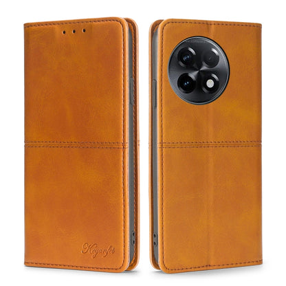 Cow Texture Magnetic Horizontal Flip Leather Phone Case, For Kyocera Android One S10, For OnePlus Ace 2/11R