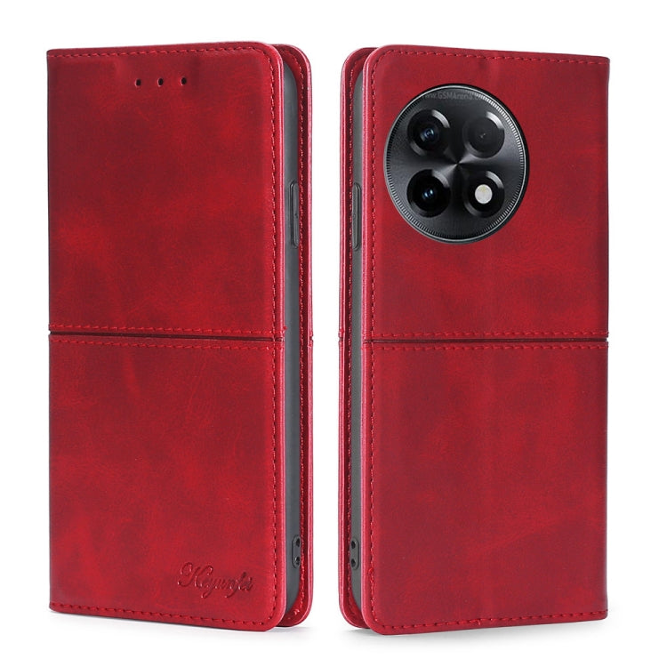 Cow Texture Magnetic Horizontal Flip Leather Phone Case, For Kyocera Android One S10, For OnePlus Ace 2/11R